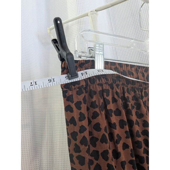 P.J. Salvage Cheetah Jogger Pants Rayon Elastic Waist Drawstring Animal (E12) - Picture 7 of 7